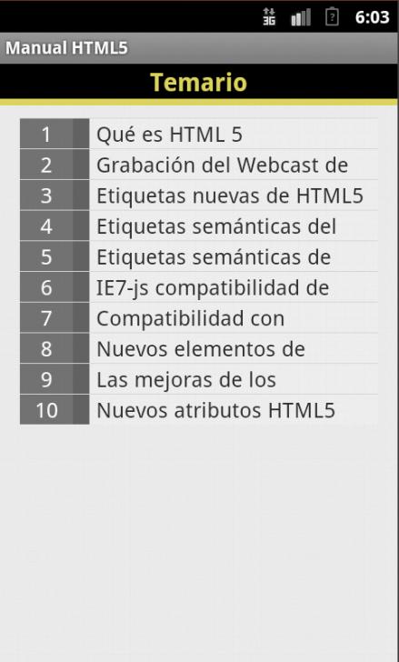 Manual HTML5