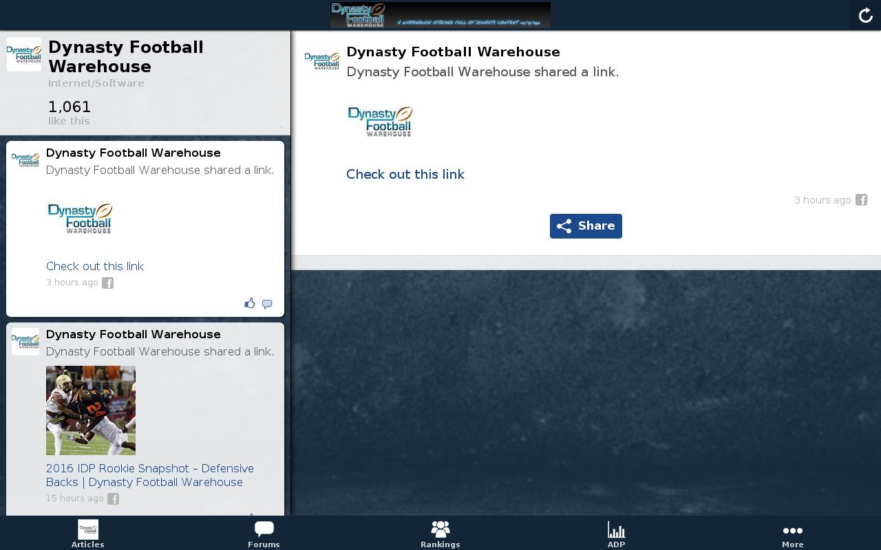 Dynasty Football Warehouse