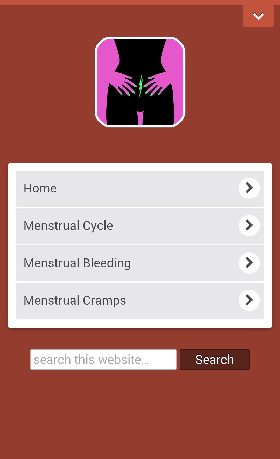 Menstrual Calendar Cycle Diary