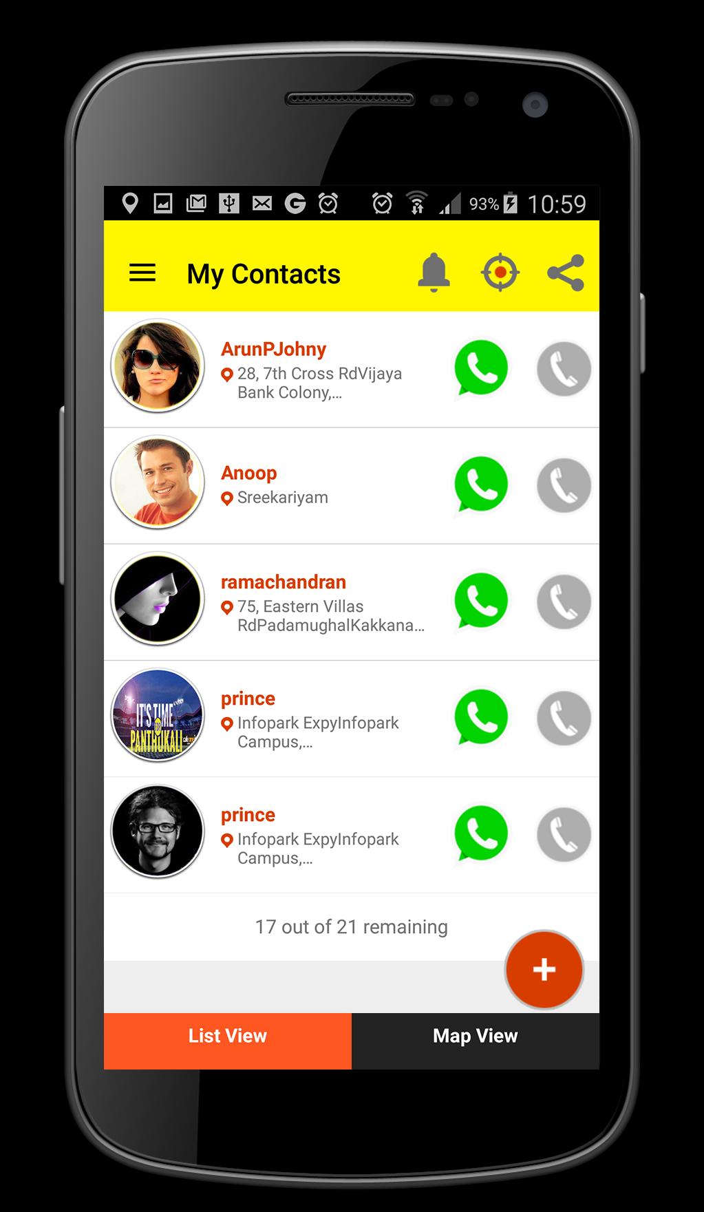 Friend locator- GPS Tracking