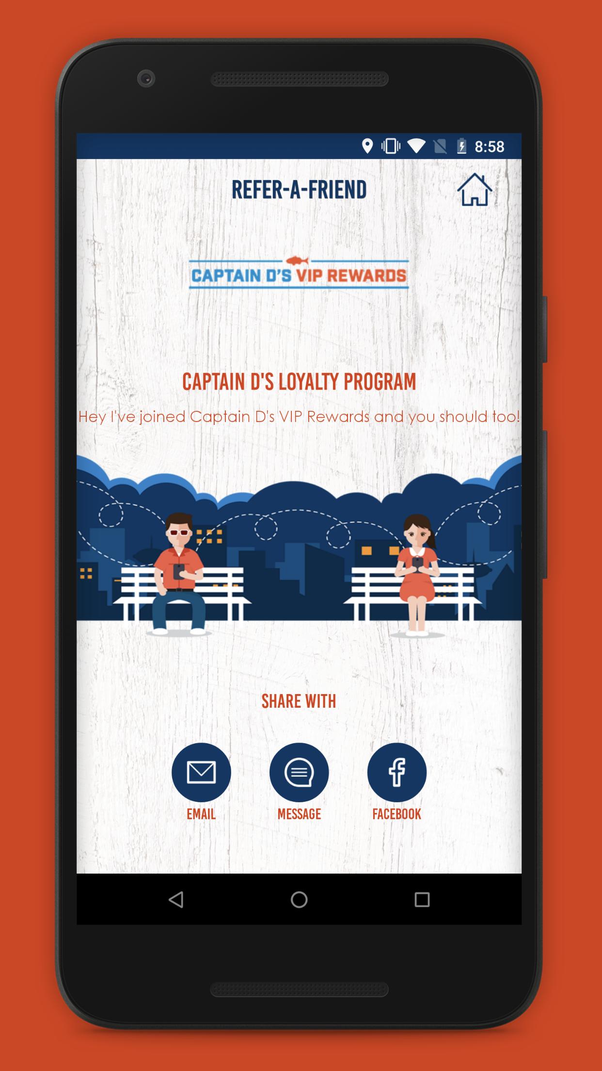 Captain D's VIP Rewards
