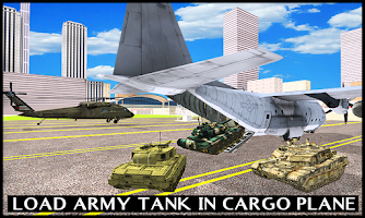 Tank Transporter Cargo Plane