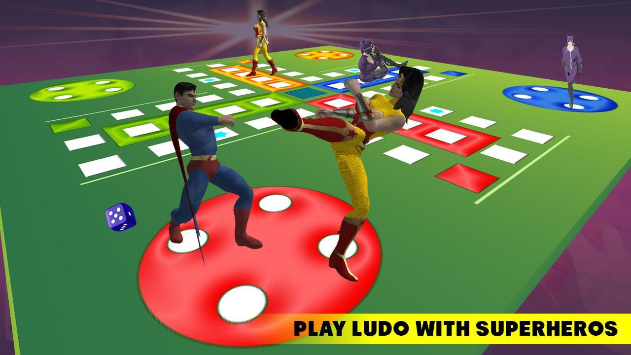 Ludo Dice Fun : Play Ludo With Superheros