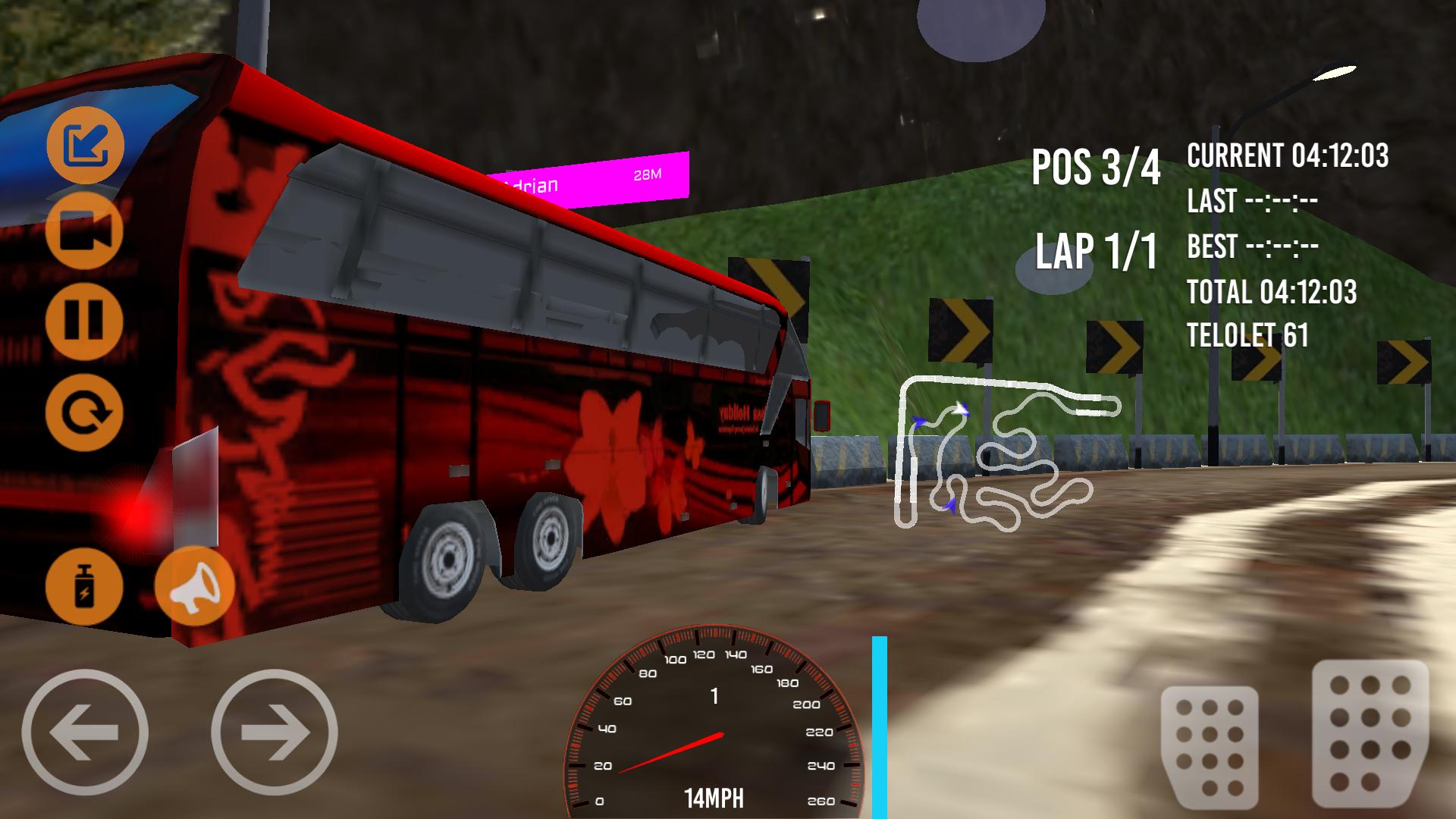Bus Telolet Racing 3D