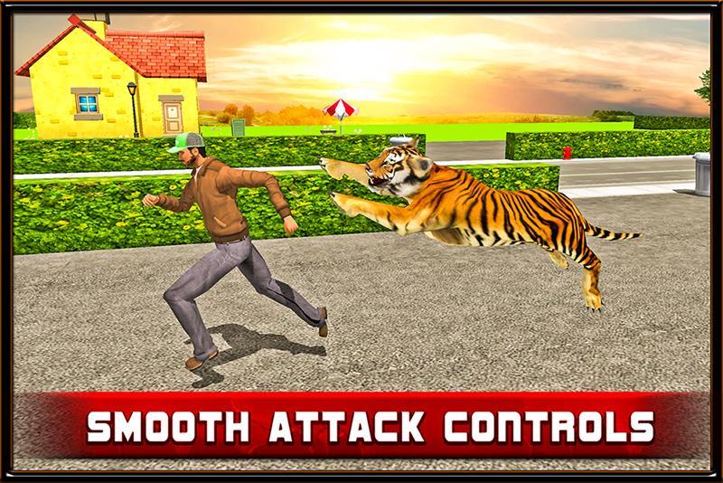 Angry Tiger City Revenge: Attack Sim
