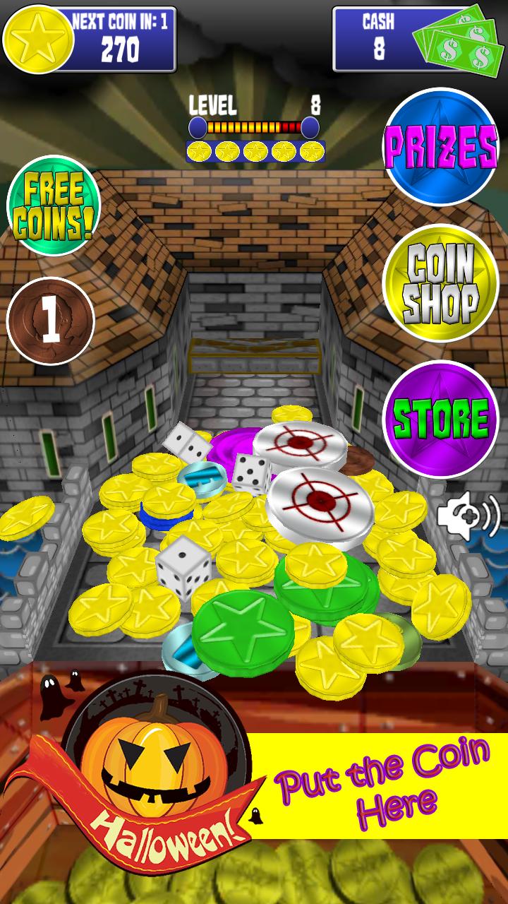 Halloween Coin Party Pumpkin