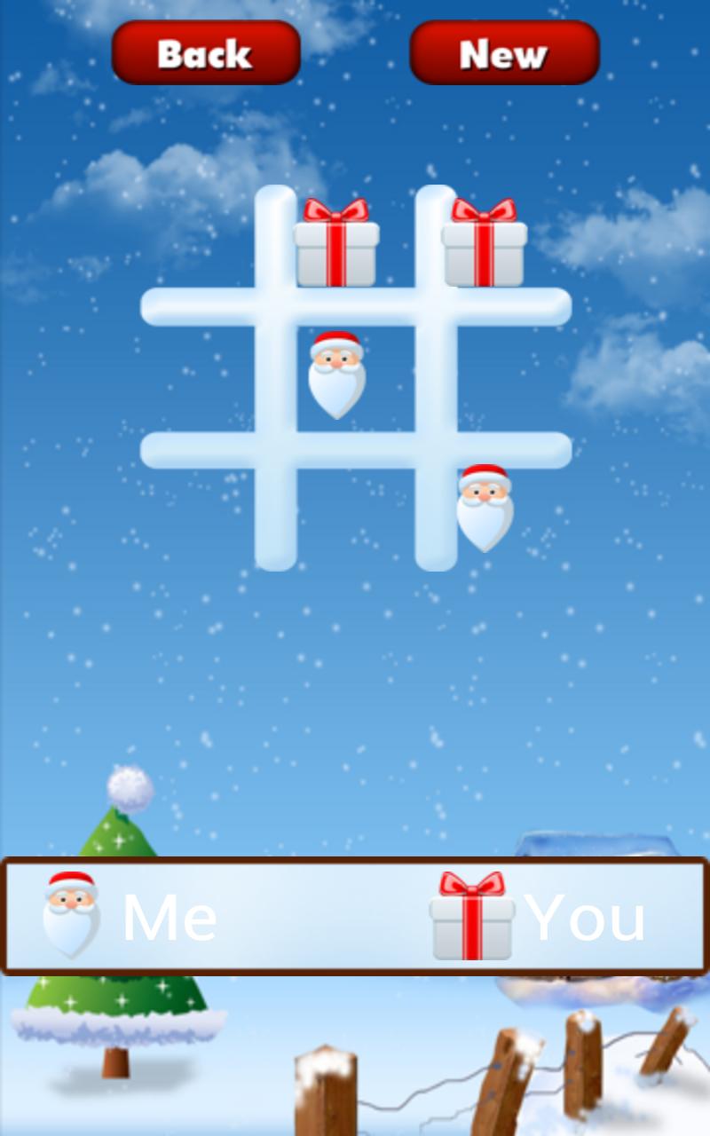 Tic Tac Toe With Santa