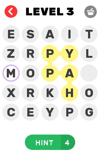 FIND WORDS (English)