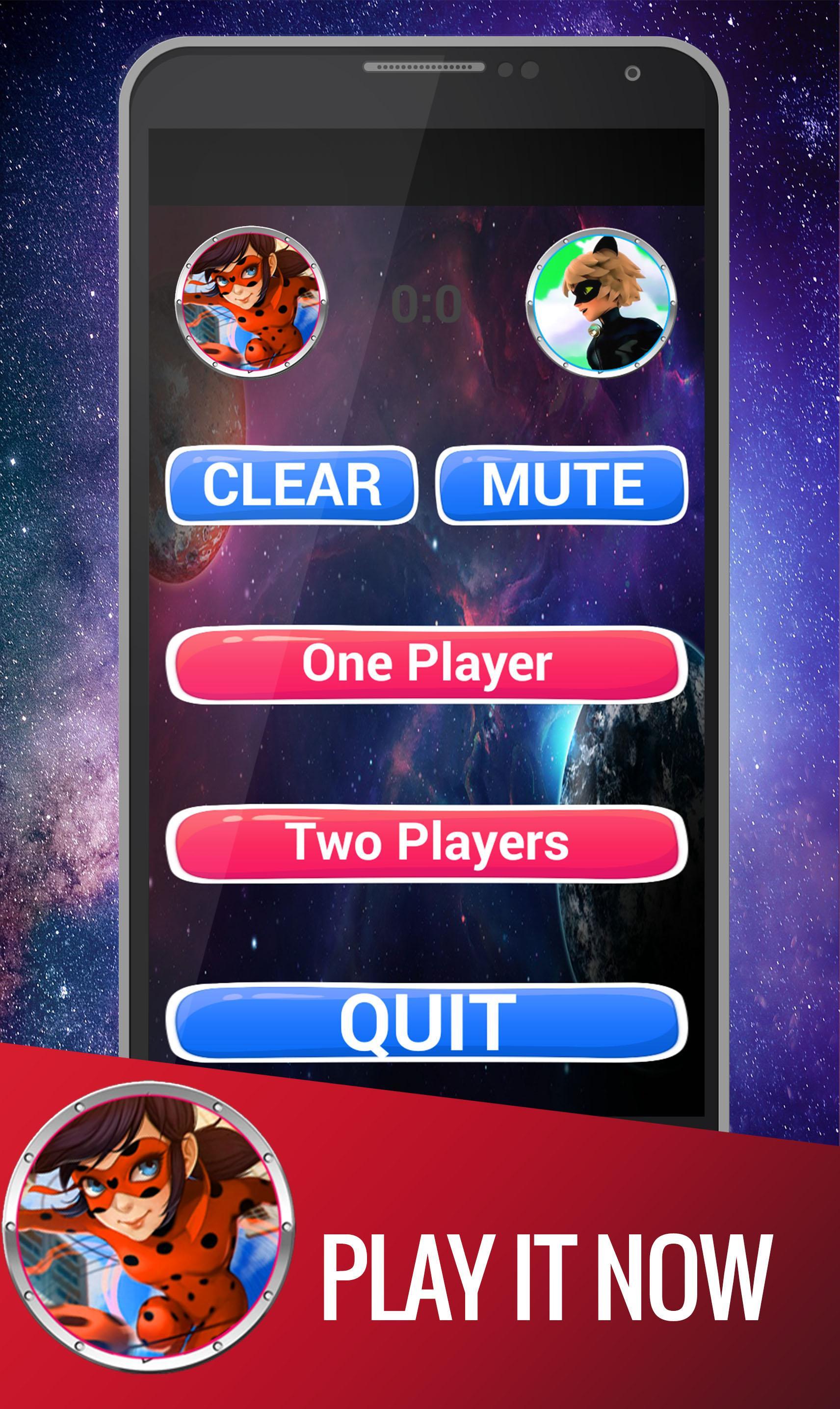 Ladybug vs Cat Noir TicTacToe