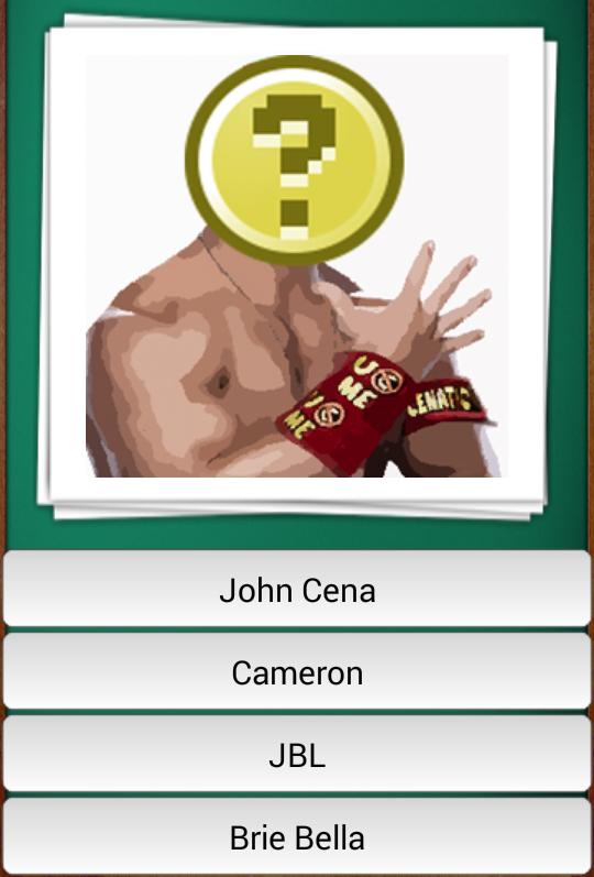 Guess The Wrestlers Star