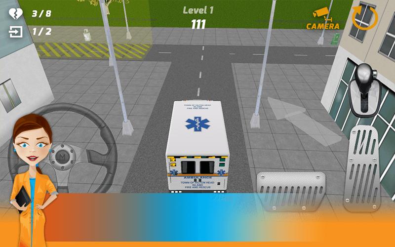 Ambulance Parking 3D