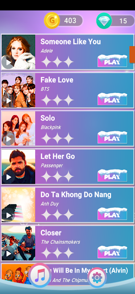 Music Vocal Piano Games