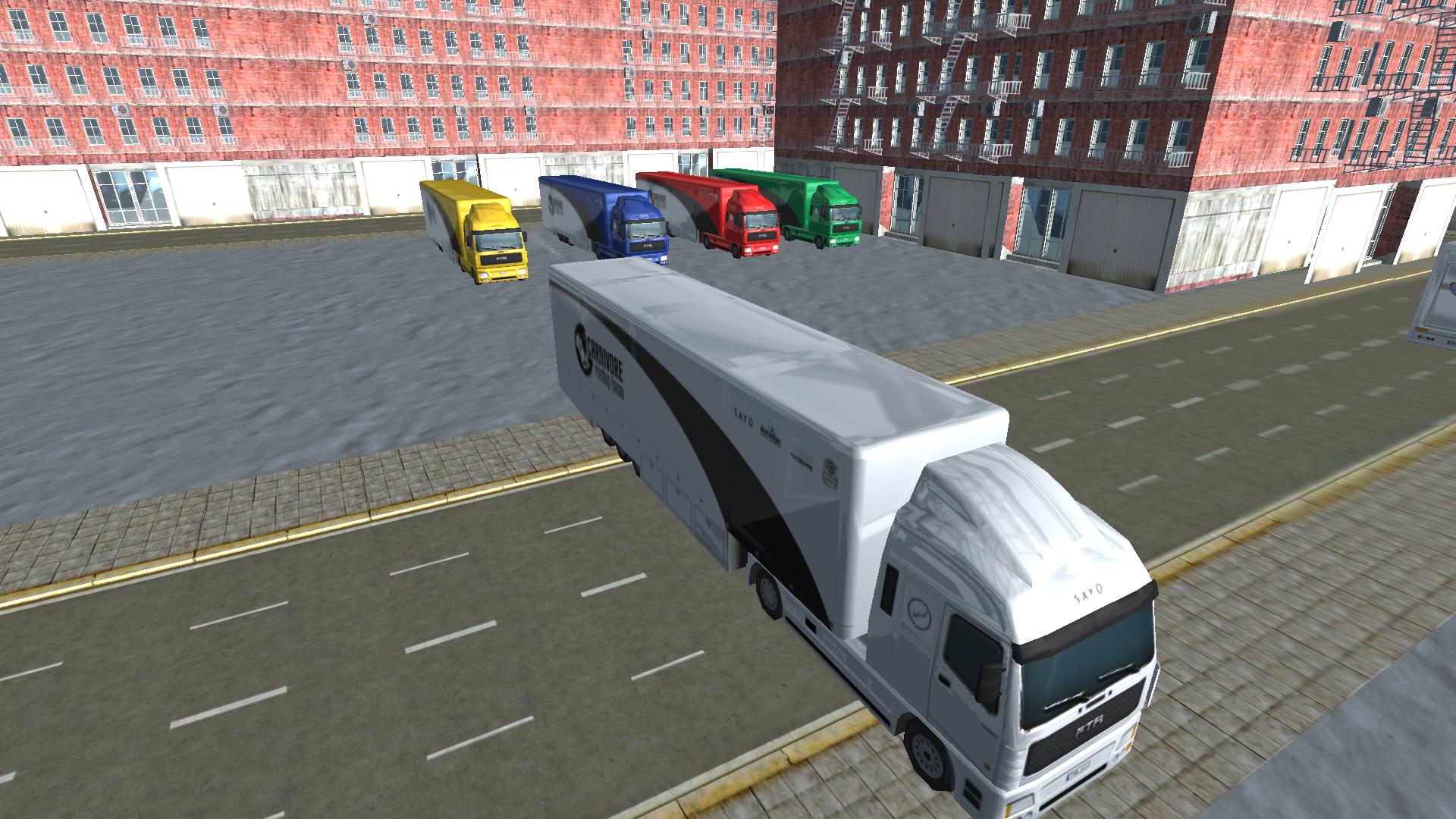 Russian Truck Parking 2015