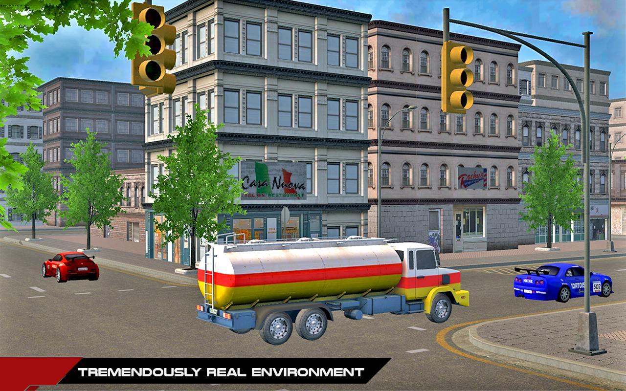 Grand City oil Truck Driver 3d