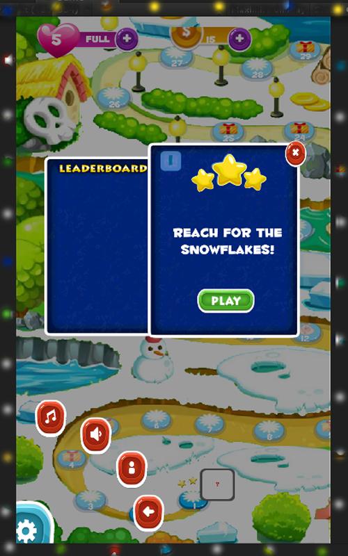 Violetta Snow Bubble Game