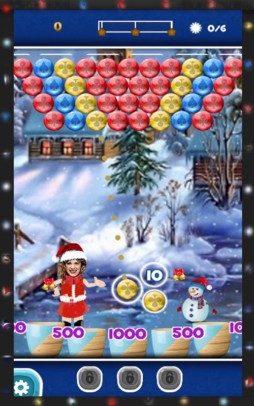 Violetta Snow Bubble Game