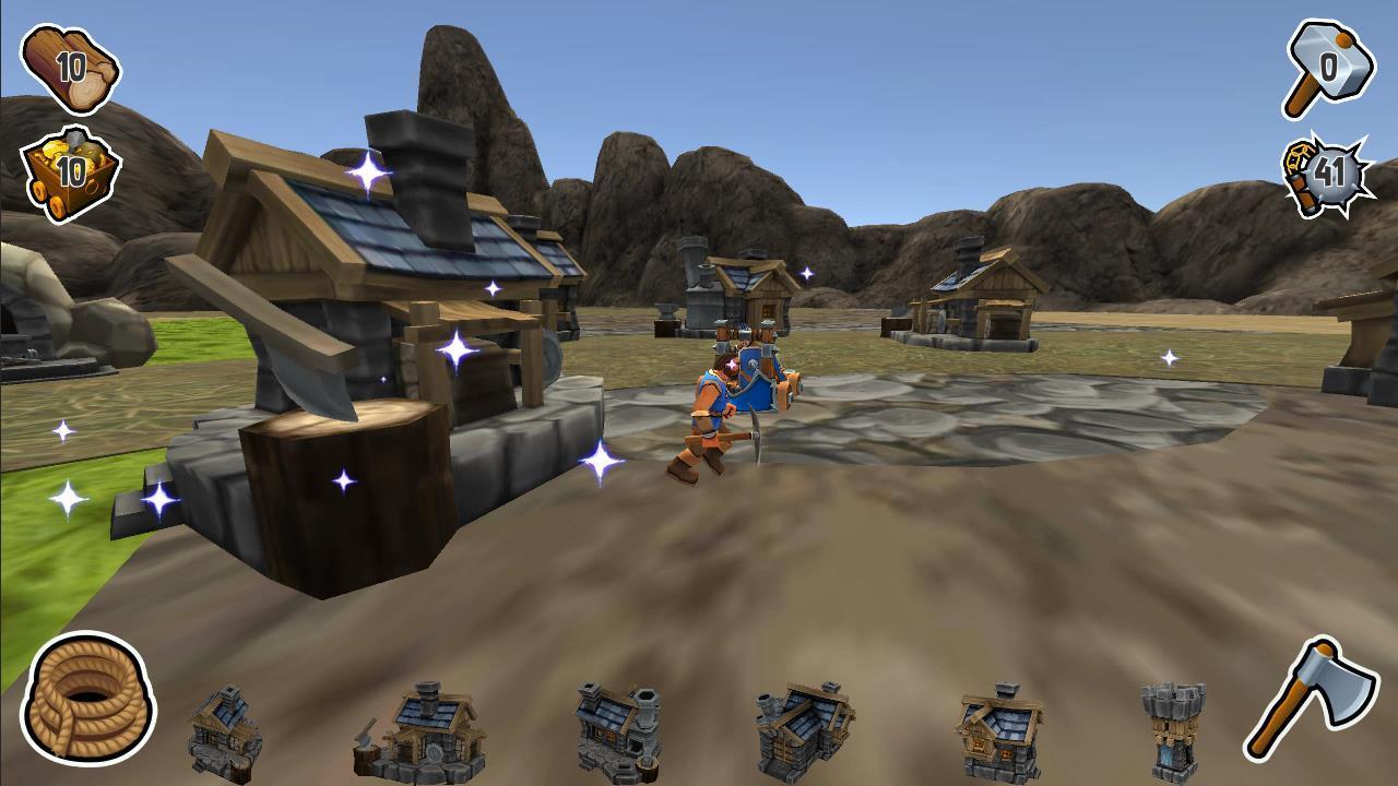 Peasant town farming