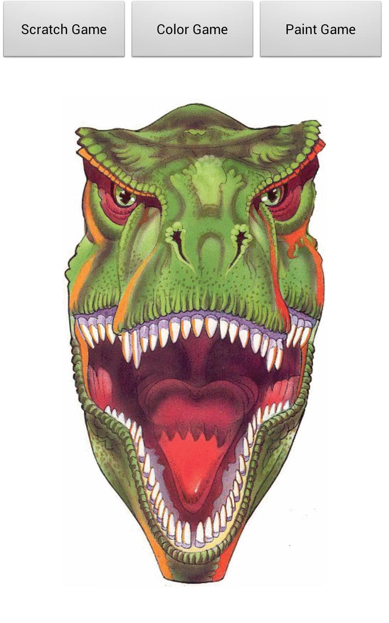 Dinosaur Scratch for Kids Free