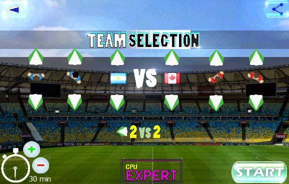 soccer for 2 - 4 players