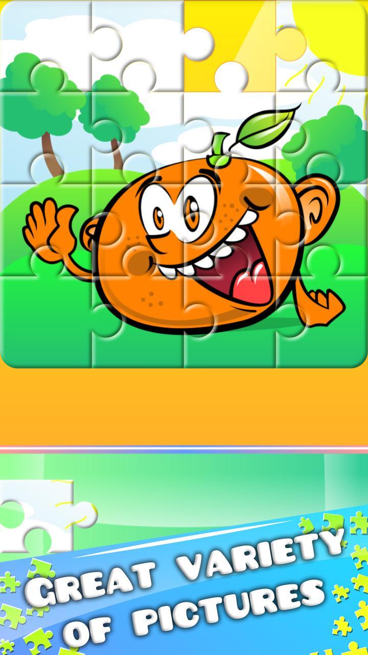 Fruit Jigsaw Puzzles for Kids