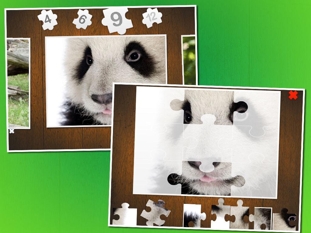 Baby animal puzzle