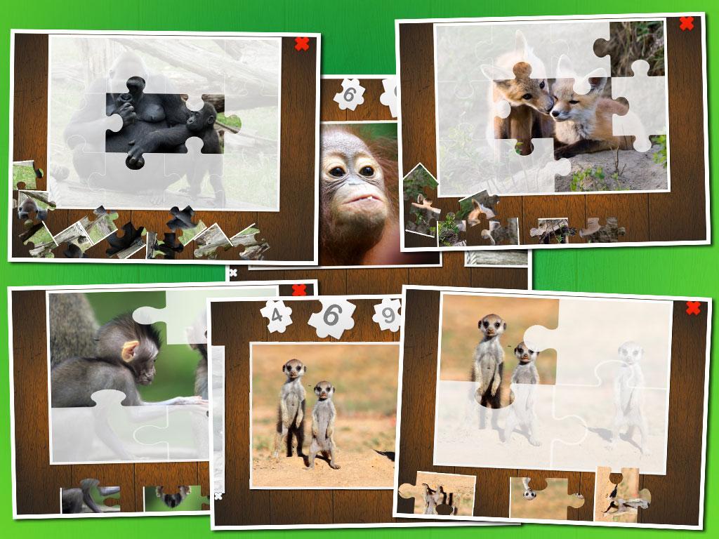 Baby animal puzzle