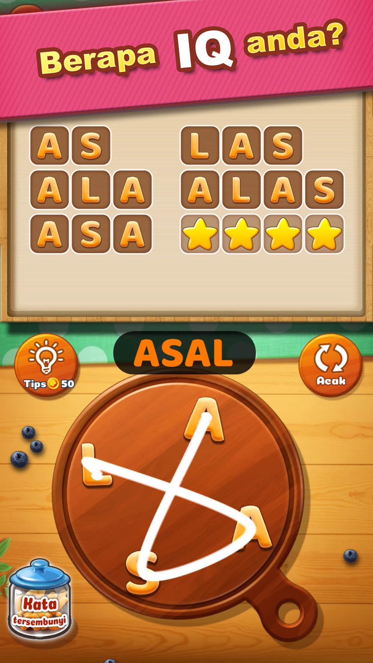 Puzzle Kata -- Kontes IQ, # 1 di Indonesia!