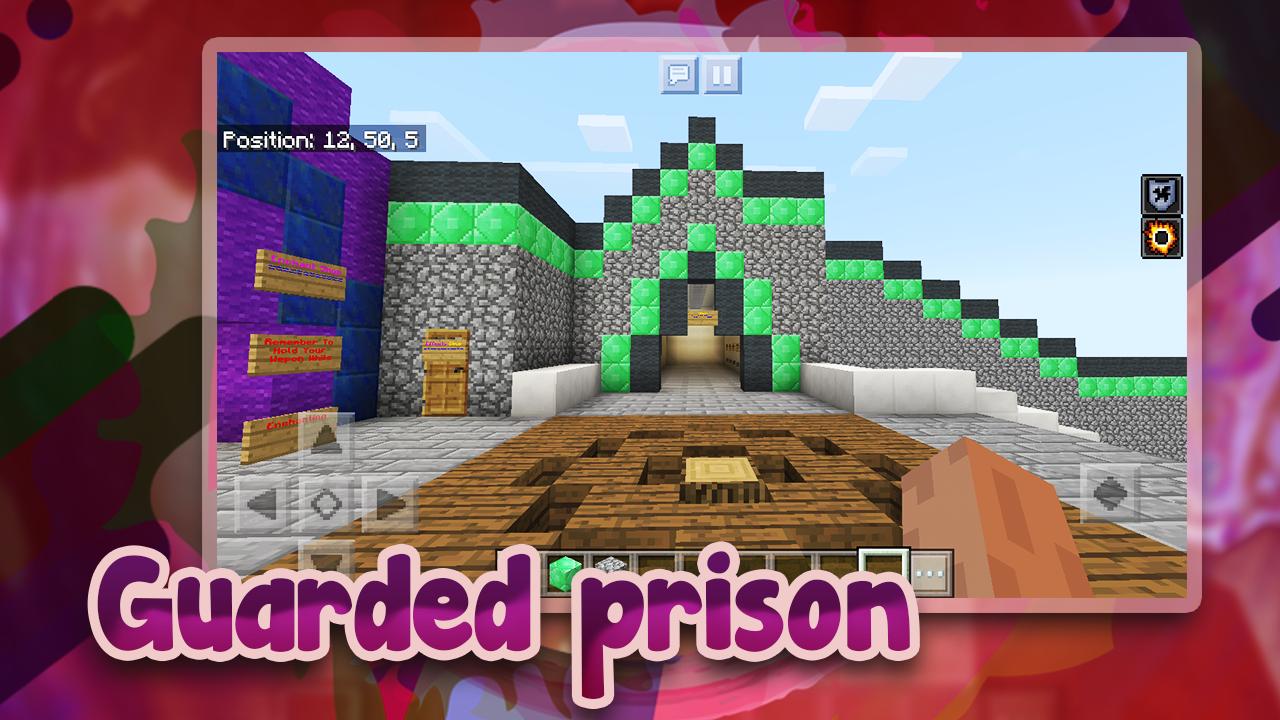 New Escape from Prison Adventure Minigame MCPE
