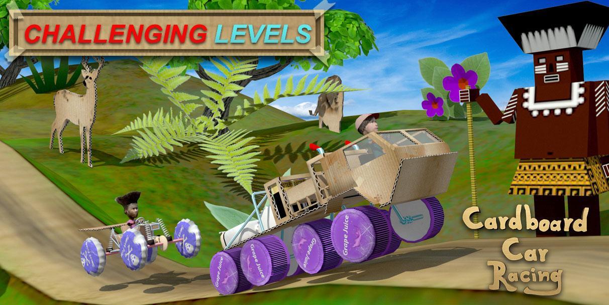 Cardboard Car Racing