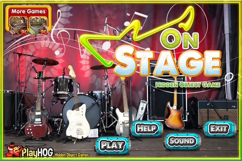 Challenge #112 On Stage Free Hidden Objects Games