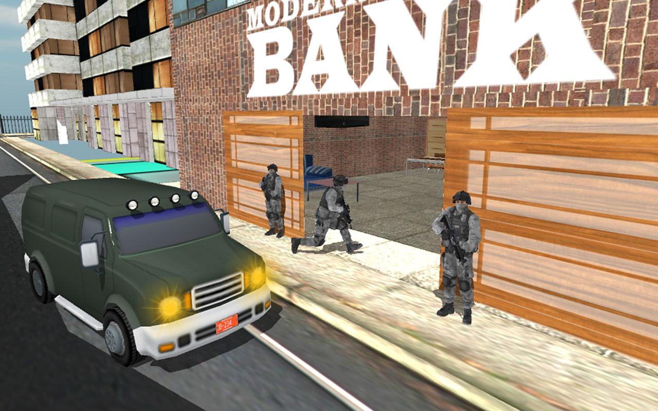 Bank Robbers vs Police