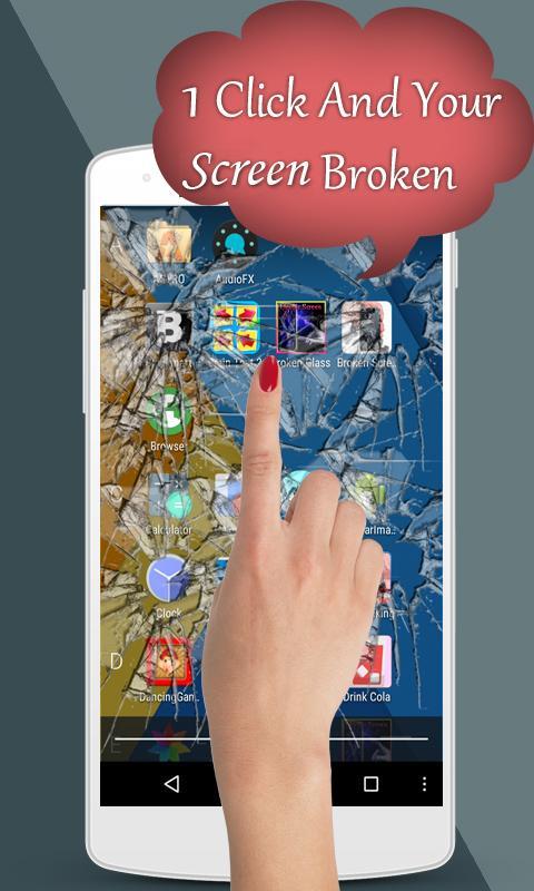 Broken / Crack Screen Prank