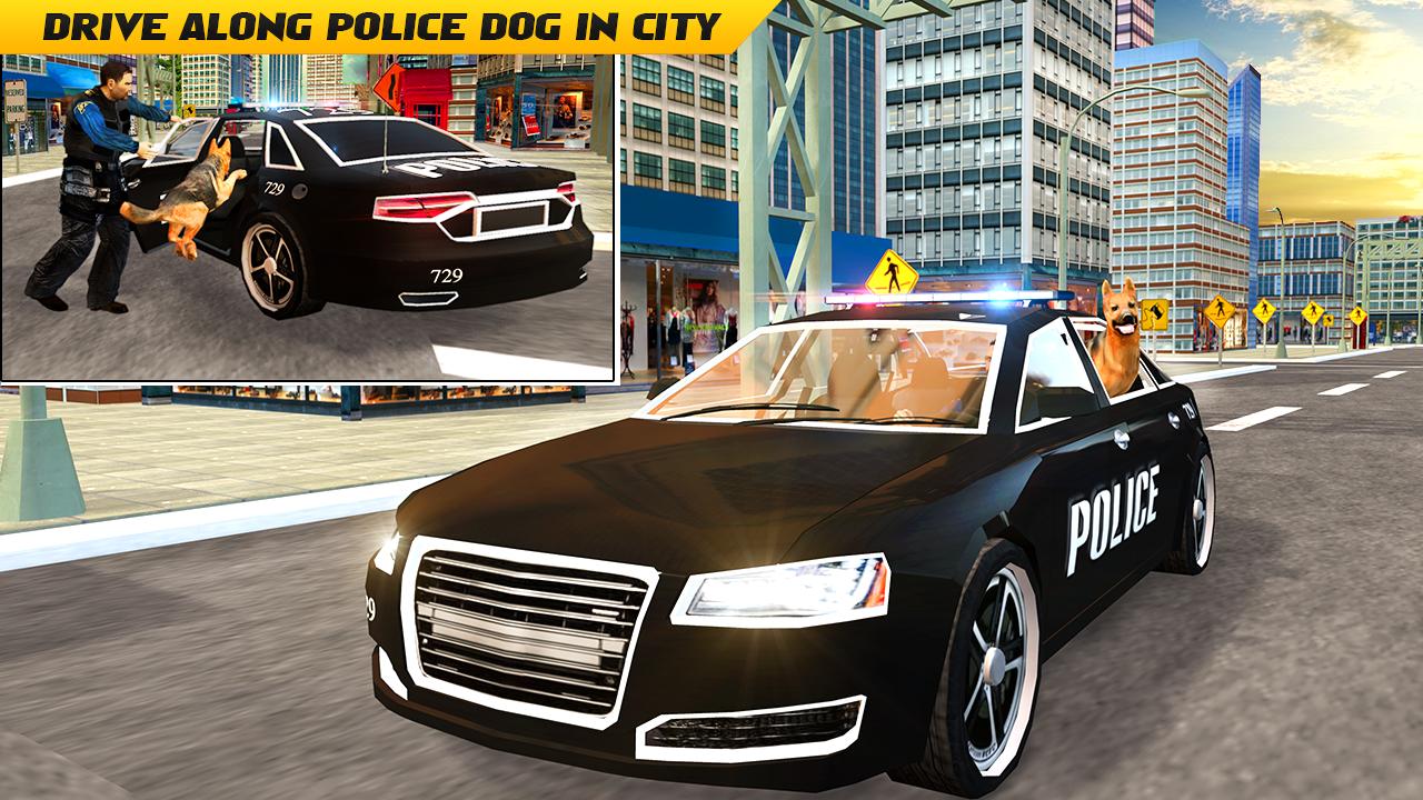 Police Dog n Police Car Rush
