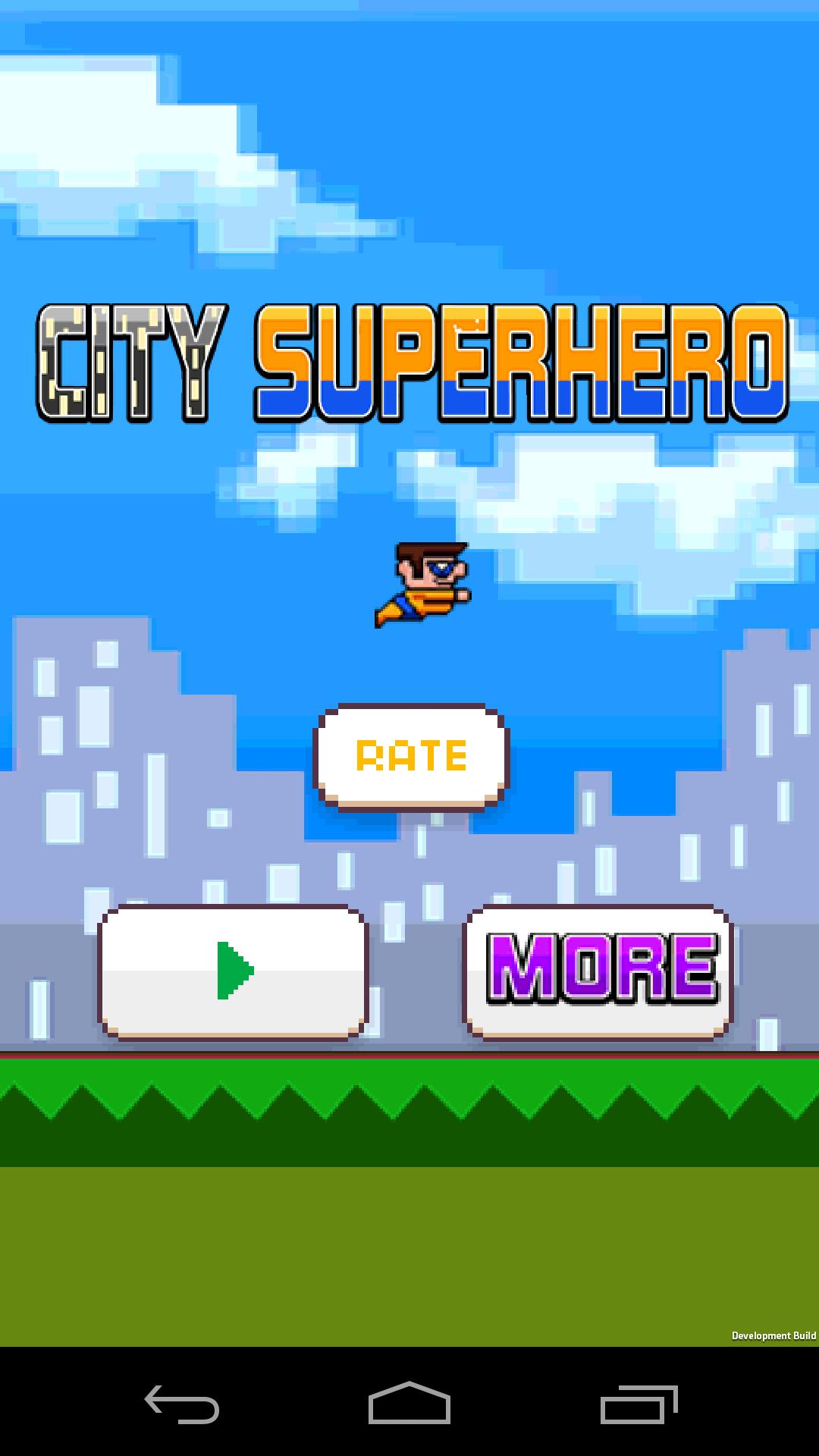 City Superhero Flying Adventur