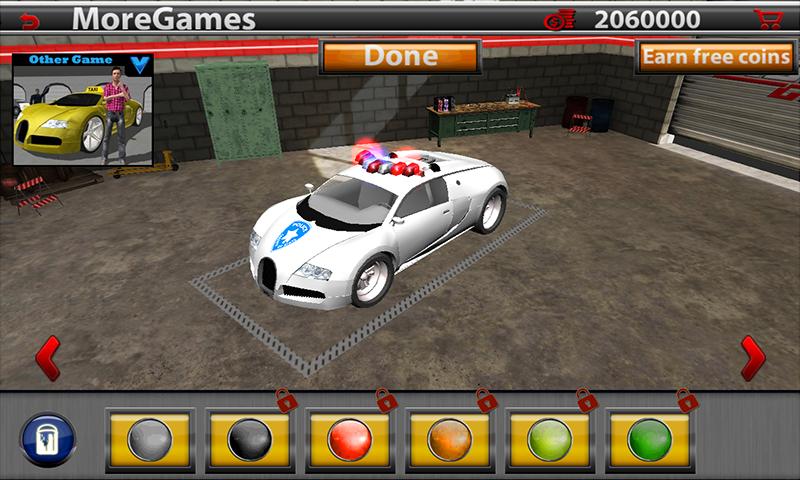 Police Car Park Simulator 2016