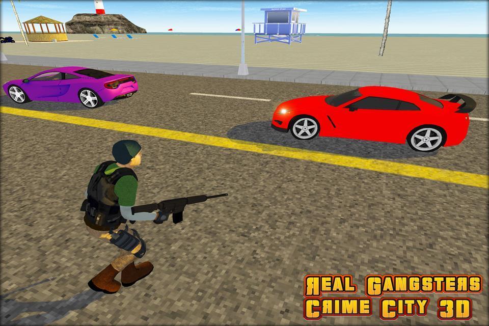 Real Gangsters Crime City 3D