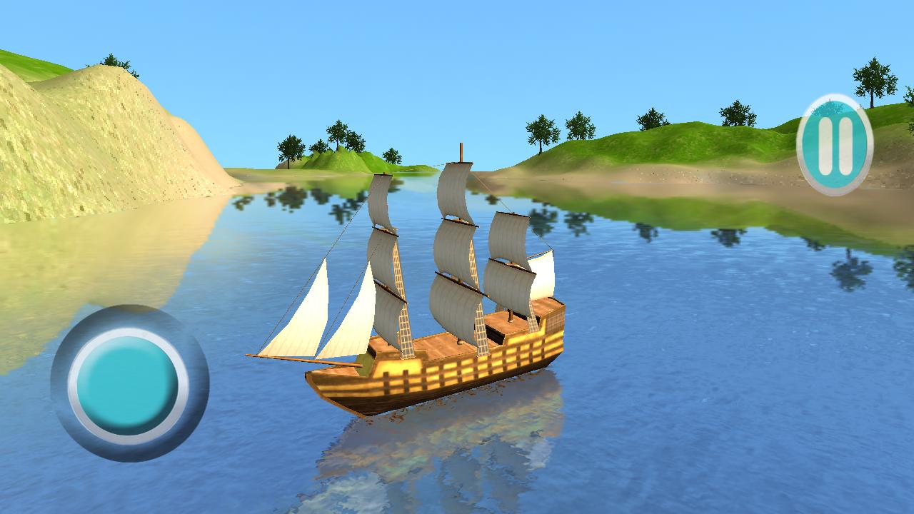 Real Pirate Ship Caribbean Island Simulator 3D