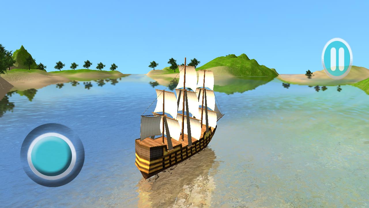 Real Pirate Ship Caribbean Island Simulator 3D