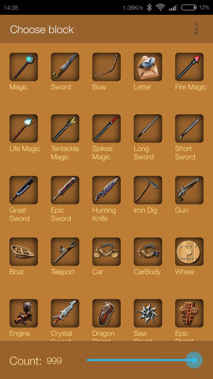 Block Story Recipe Editor Demo