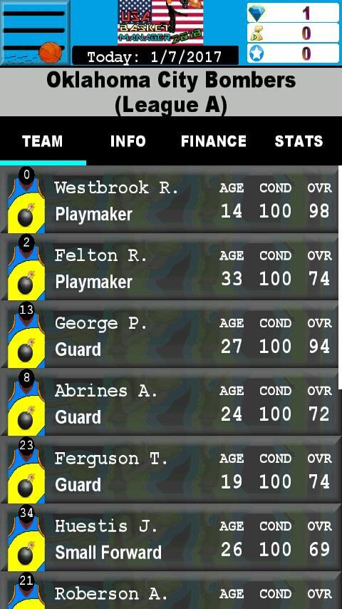 USA Basket Manager 2018 FREE