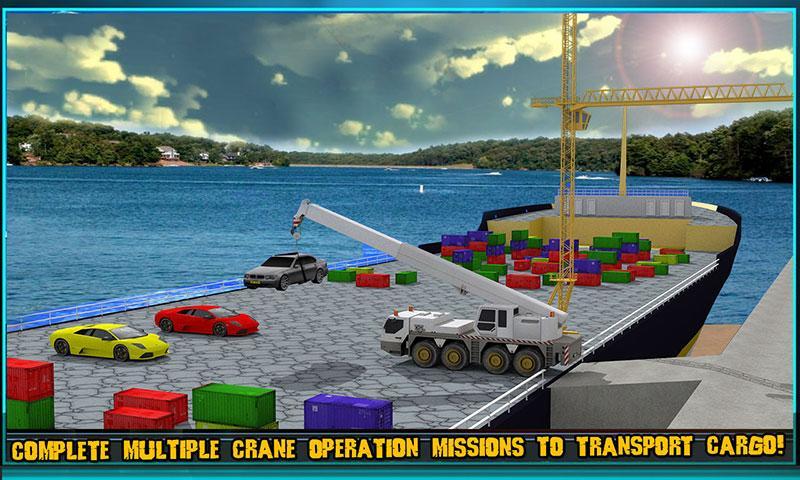 Cargo Ship Crane Simulator