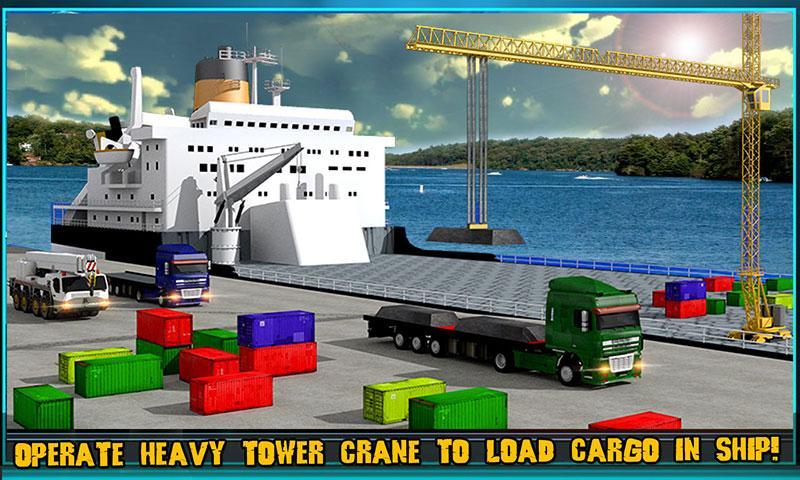 Cargo Ship Crane Simulator