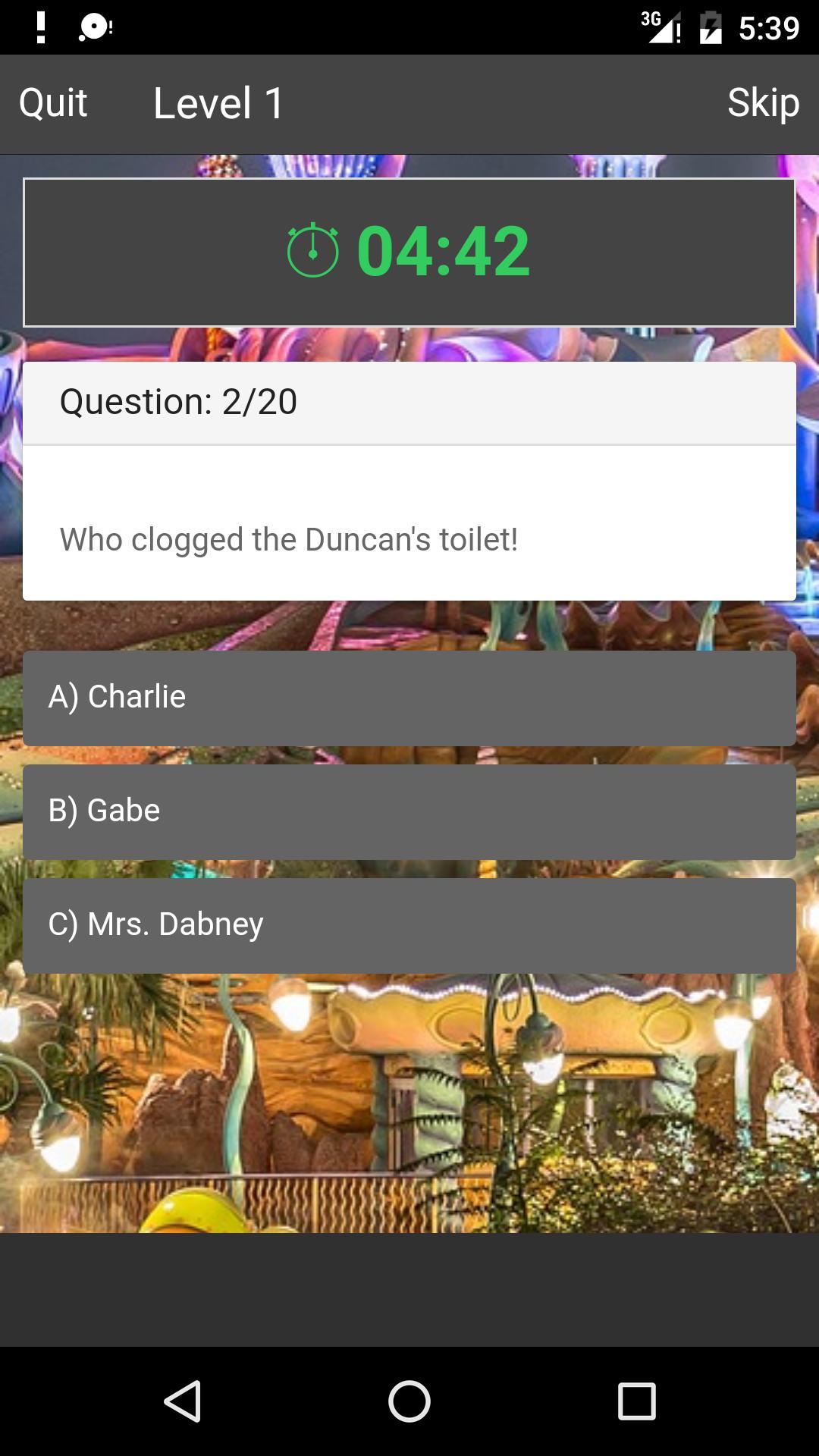 Trivia Quiz for Disney Fans