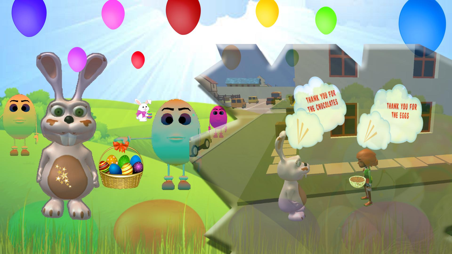 Easter Eggs Delivery-Bunny