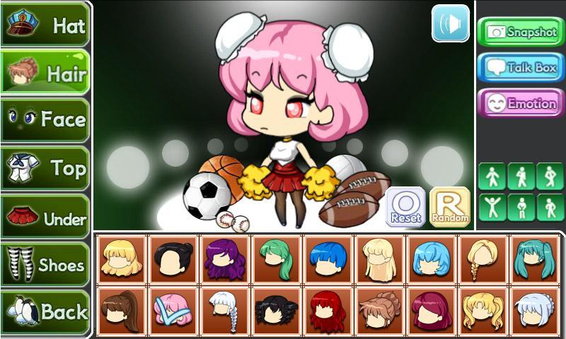 Anywhere Pretty Girl : dress up game