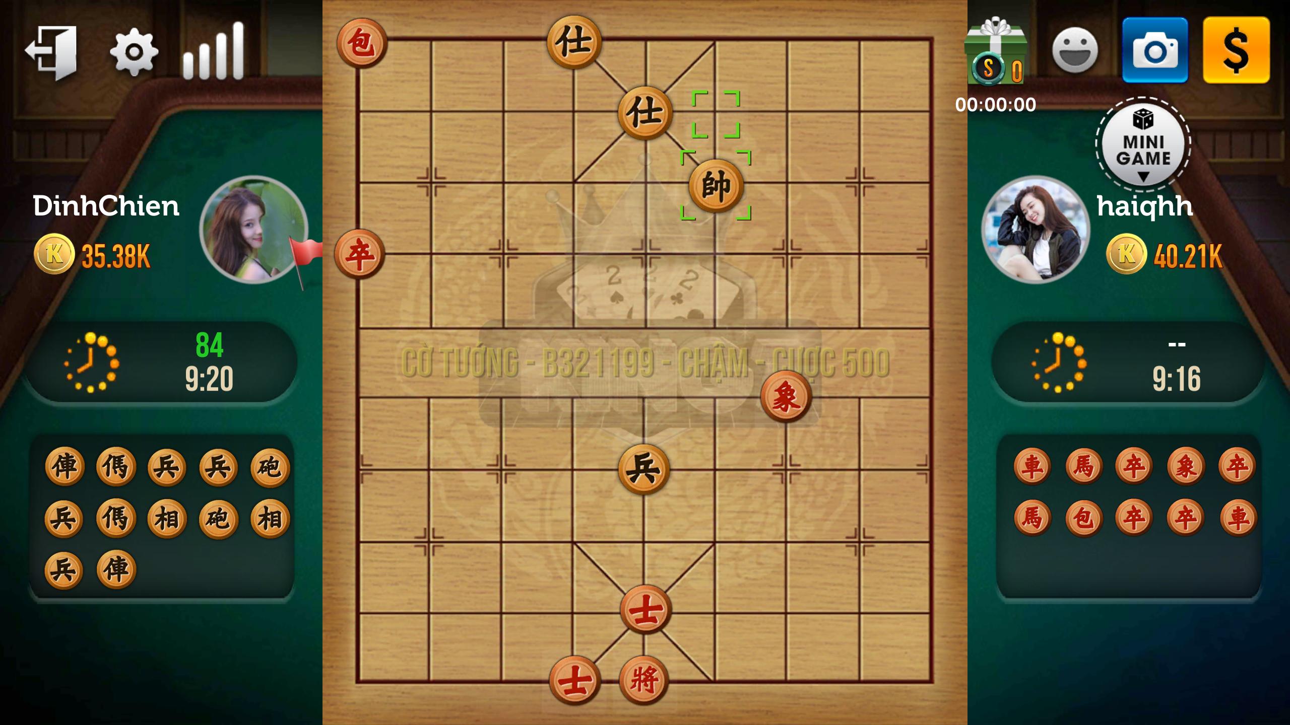 Online playing card game