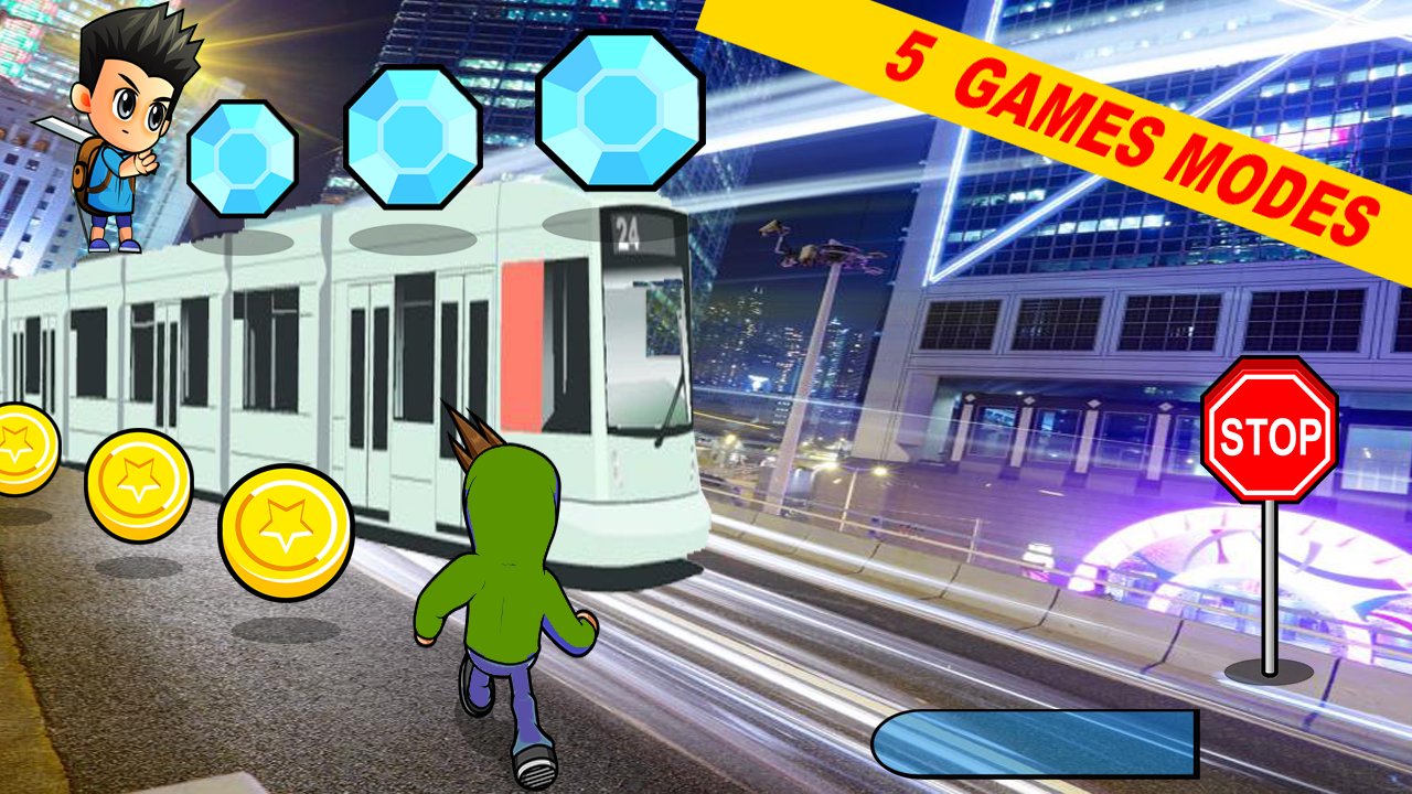 Berlin subway Surf Game 3D!