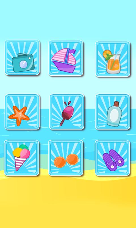 Matching Game-Sweet Summer