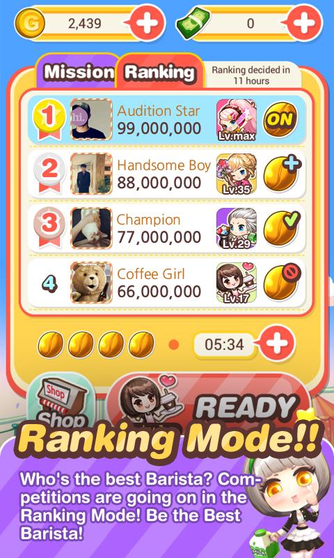 CoffeeCrush for Kakao