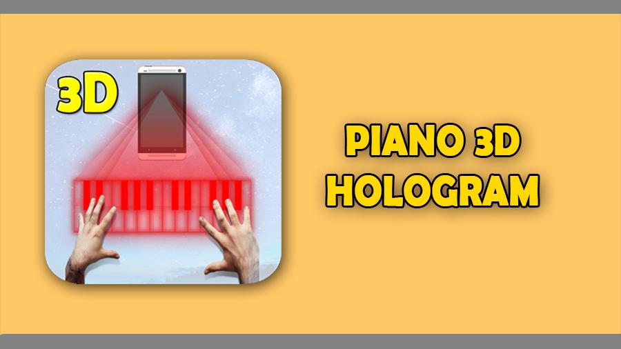 Piano Projector Hologram Prank